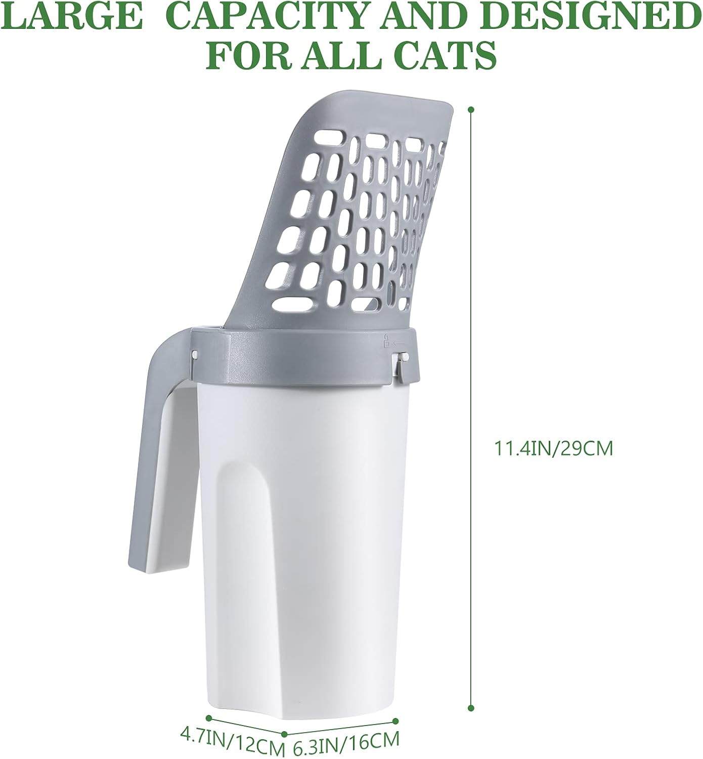 Cat Litter Scoop W/ Removable Waste Bag