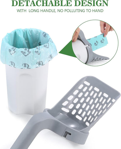 Cat Litter Scoop W/ Removable Waste Bag